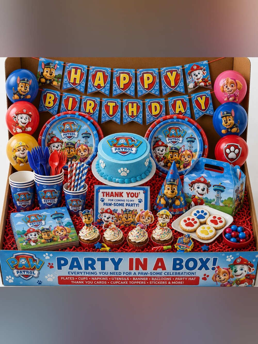 Paw Patrol Party In A Box!